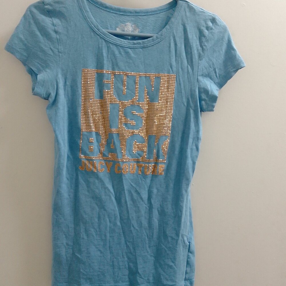 "Juicy Couture", Fun Is Back, Bling Bling, Women's/Older Girls T-Shirt